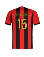 Moške Nogometnih dresov OGC Nice Youssoufa Moukoko #15 Domači 2024-25 Kratki rokavi